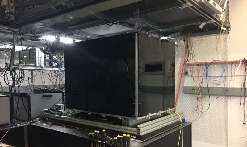 Realizing Measurement-Induced Quantum Phases on a Trapped‑Ion Quantum Computer