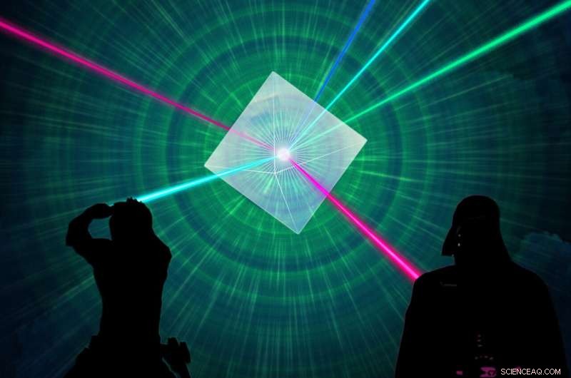 Wave-Mixing of Intense Laser Pulses in Nonlinear Media