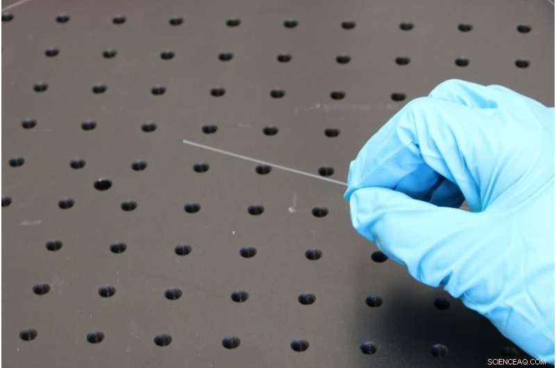 Sapphire Fiber Sensor Promises Cleaner Energy and Safer Air Travel