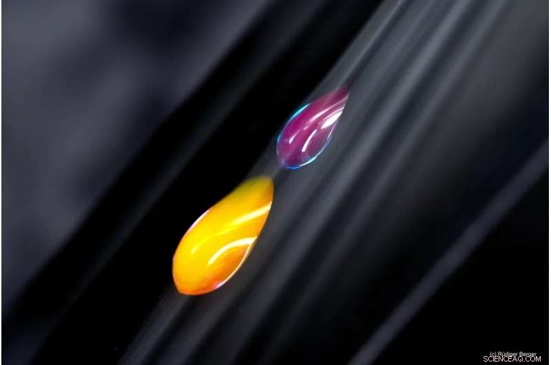 Electrostatic Forces Shape Droplet Motion on Surfaces