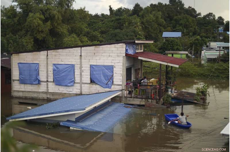 Heavy Rain Swells Rivers, Floods Ravage Much of Thailand