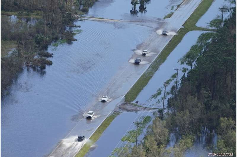 Study Reveals Climate Change Contributed 10% More Rainfall to Hurricane Ian