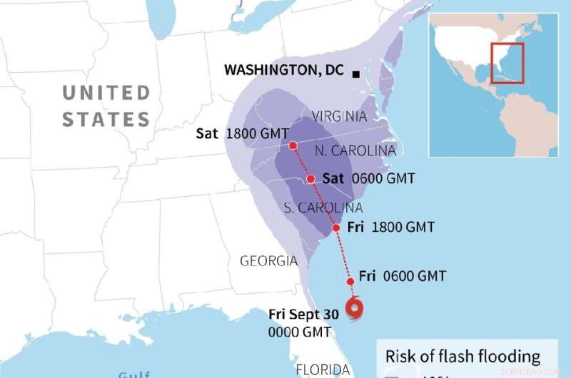 Hurricane Ian Threatens Carolinas After Devastating Florida