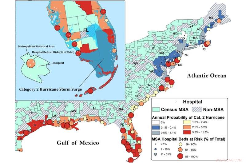 Research Highlights Hundreds of Atlantic & Gulf Coast Hospitals Vulnerable to Hurricane Flooding