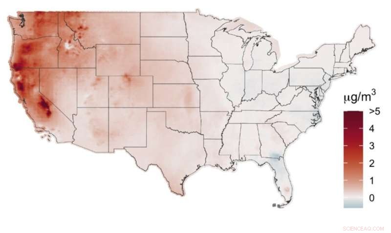 Wildfire Smoke Threatens Decades of Air Quality Gains Across the U.S.