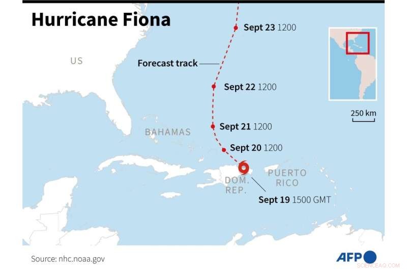Hurricane Fiona Claims One Life in Dominican Republic, Ravages Puerto Rico
