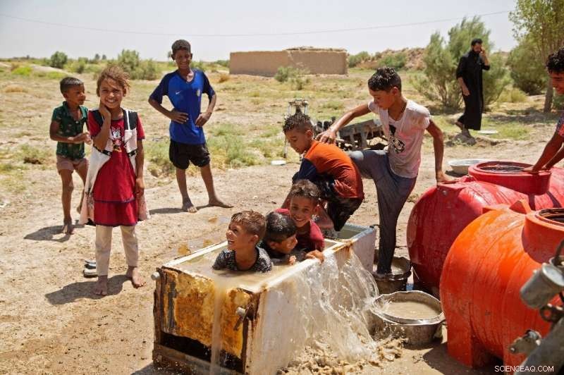 Iraq’s Southern Villages Face Water Crisis Amid Boiling Heat