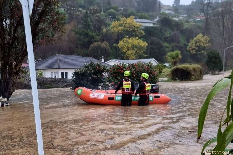Mass Evacuations Triggered by Severe Flooding on New Zealand s South Island
