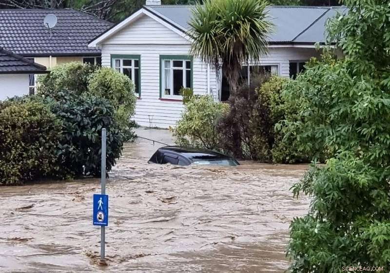 Mass Evacuations Triggered by Severe Flooding on New Zealand s South Island
