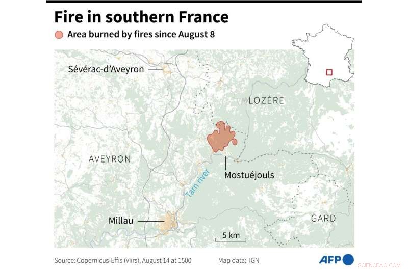 Rain Offers Relief for France s Wildfires, Yet Southern Evacuations Rise