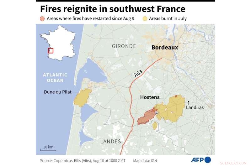 Arson Suspected in Massive French Wildfire Reignition