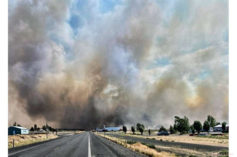 California Firefighters Advance; Washington Town Evacuates Amid Growing Wildfire