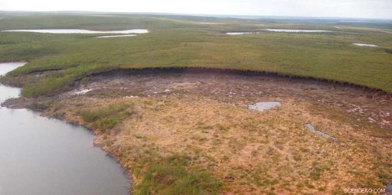 Heat Waves Accelerate Thawing of Arctic Permafrost