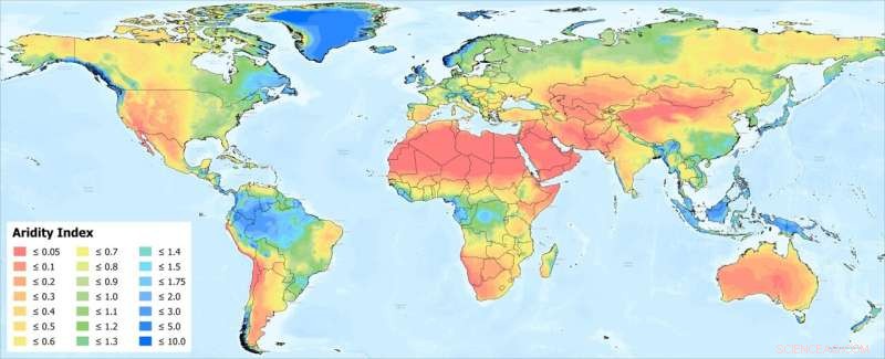 Global Aridity Index v3 and Evapotranspiration Database Released – Updated Global Climate Resource