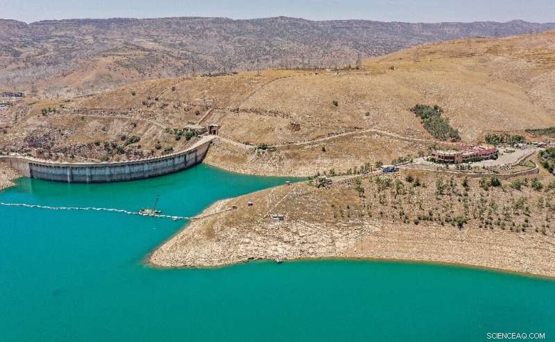 Iraqi Kurd Farmers Struggle as Lake Dukan Dwindles Amid Drought
