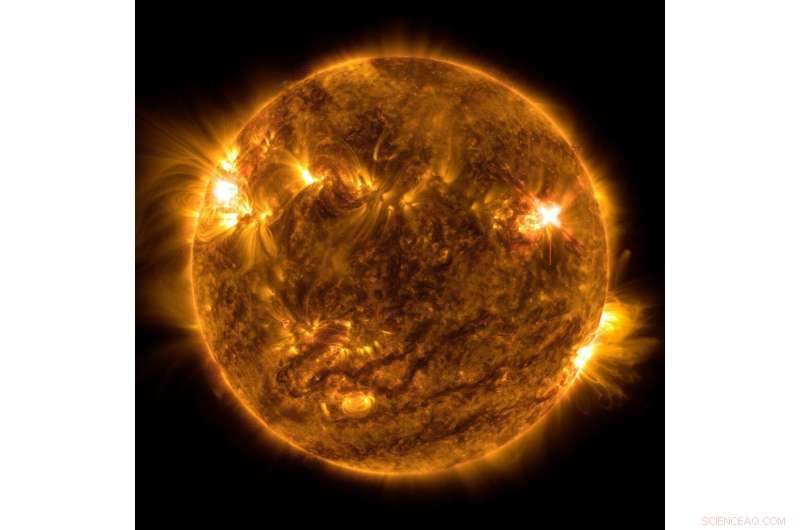 Solar Dynamics Observatory Captures Powerful Solar Flare on Oct. 2, 2022