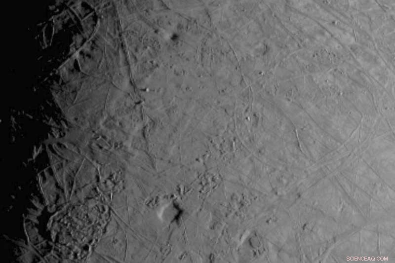 NASA’s Juno Probes Europa’s Icy Surface in Closest Flyby Yet