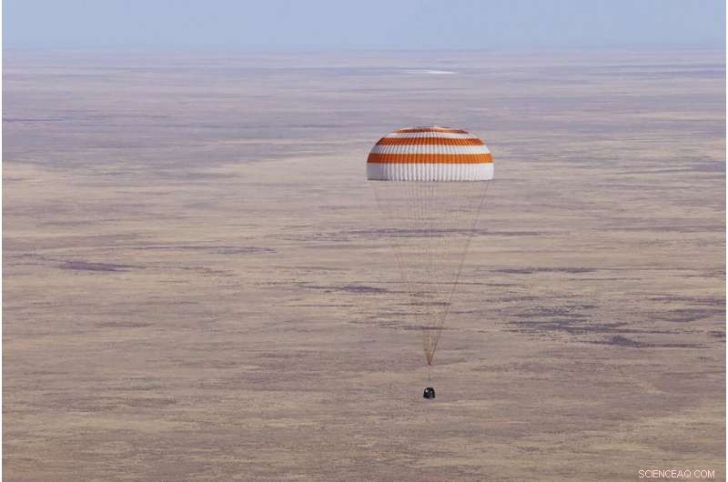 Three Russian Cosmonauts Return Safely from International Space Station