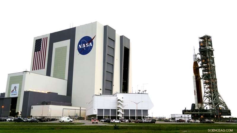 NASA’s Artemis Rocket Withdrawn to Hangar Amid Hurricane Threat; Launch Postponed Until November