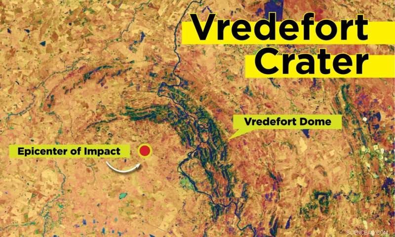 New Study Reveals Vredefort Crater Asteroid Was Significantly Larger Than Previously Believed