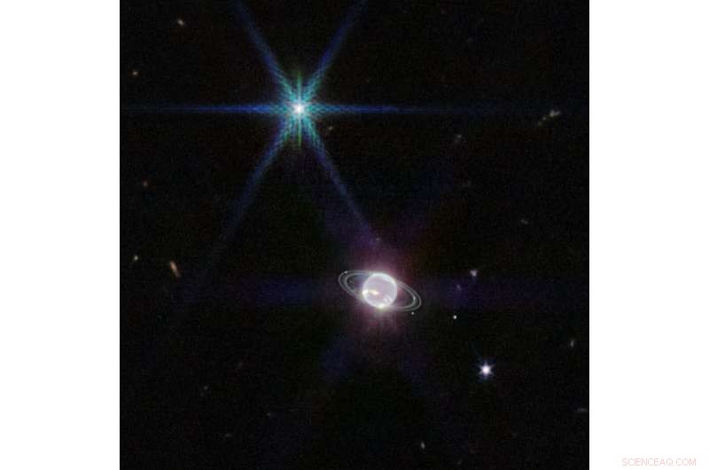 James Webb Telescope Reveals Most Detailed View of Neptune’s Rings Yet