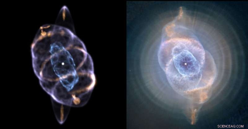 Discover the Cat’s Eye Nebula in Stunning 3D: First Ever Computer-Generated Model