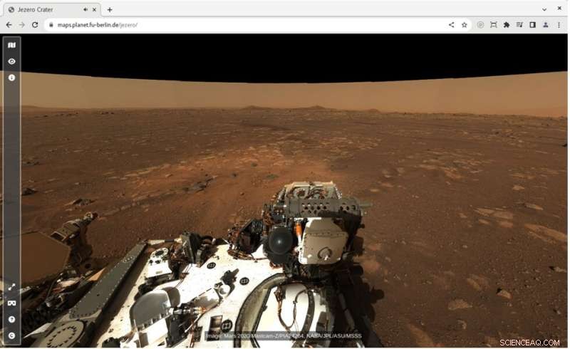 Explore Jezero Crater: Interactive 3D Hiking Map of the Mars 2020 Perseverance Landing Site