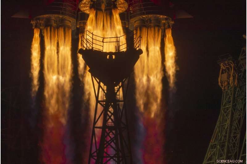 Russian Soyuz Launch Adds Three New Crew Members to the ISS