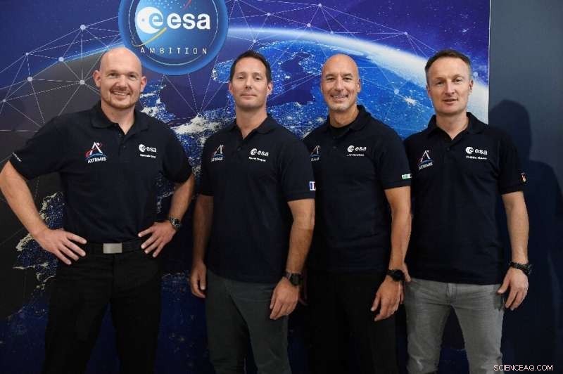 Europe Selects Seven Astronauts for NASA’s Artemis Lunar Mission