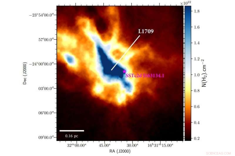 Astronomers Spot Quasi‑Spherical Mass‑Loss Brown Dwarf in Ophiuchus Cloud