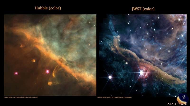 James Webb Telescope Reveals Stunning New Images of the Orion Nebula