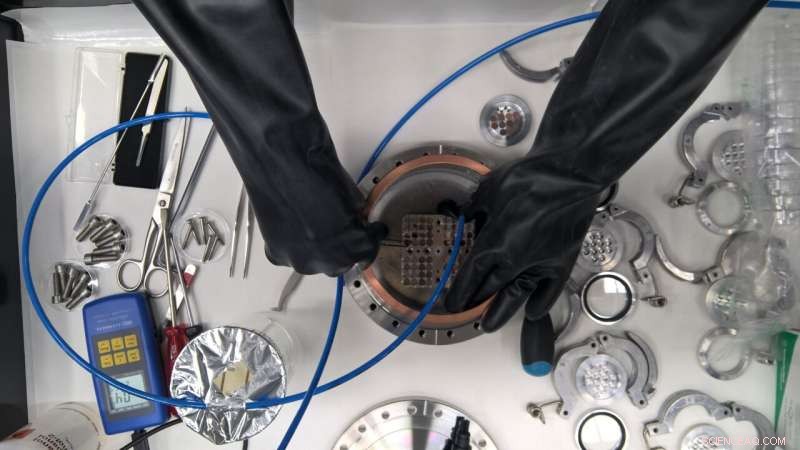 Mars Rovers Use Advanced Spectroscopy to Search Deeper Sediments for Signs of Life