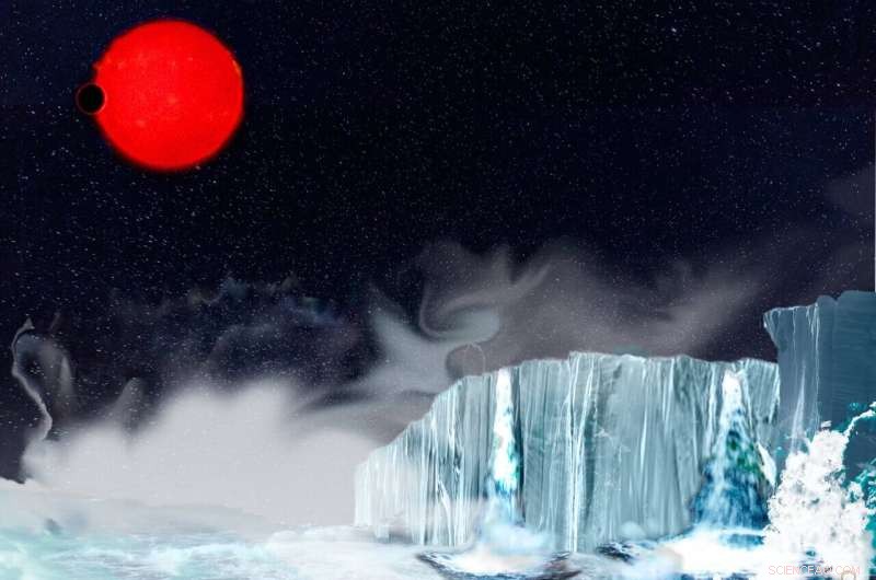 Water-Rich Exoplanets Common Around M Dwarf Stars, New Research Finds