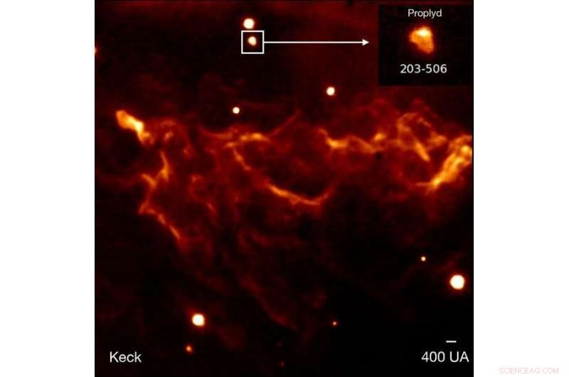 Keck Observatory Reveals Unprecedented Detail of Orion s Sword Radiation Zone