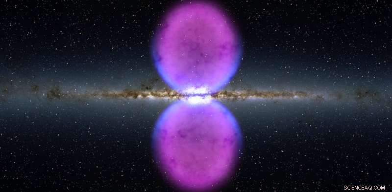 Gamma Rays from a Dwarf Galaxy Resolve a Long‑Standing Astronomical Mystery