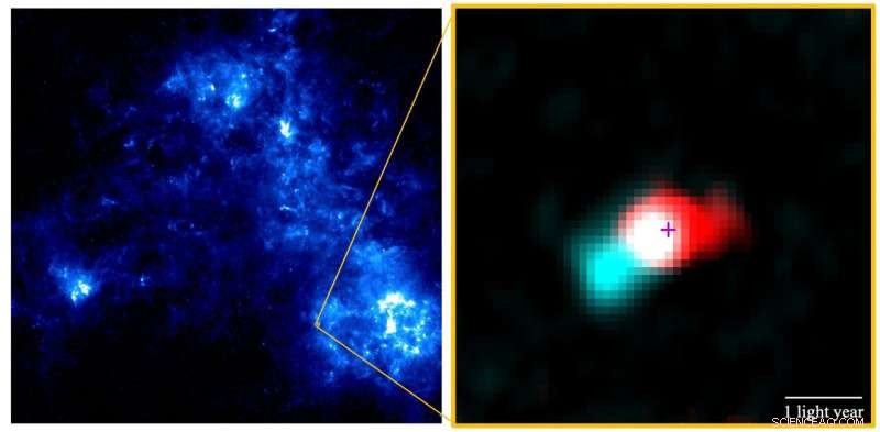 ALMA Unveils Birth Cry of a Newborn Star in the Small Magellanic Cloud