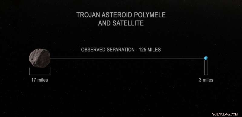 NASA s Lucy Mission Finds Satellite Orbiting Asteroid Polymele