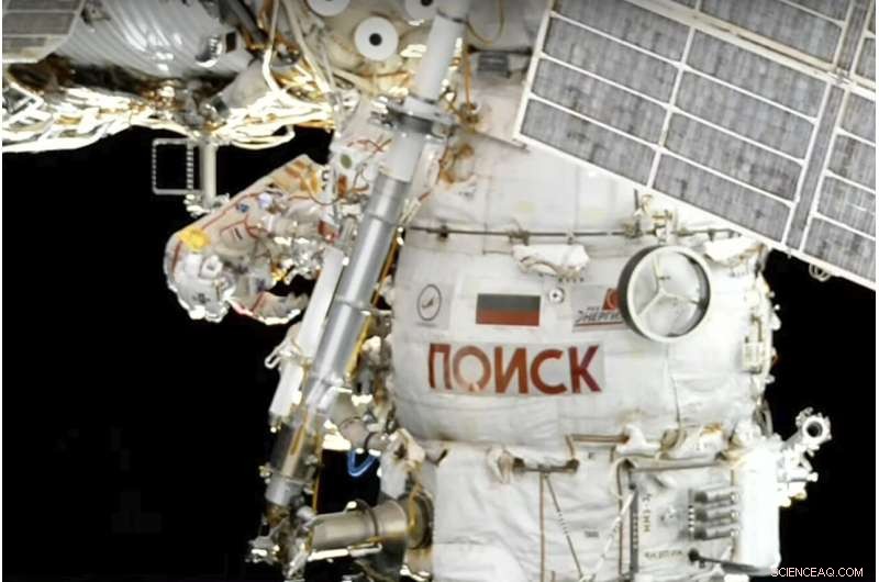 Russian Spacewalk Interrupted by Cosmonaut Suit Battery Failure
