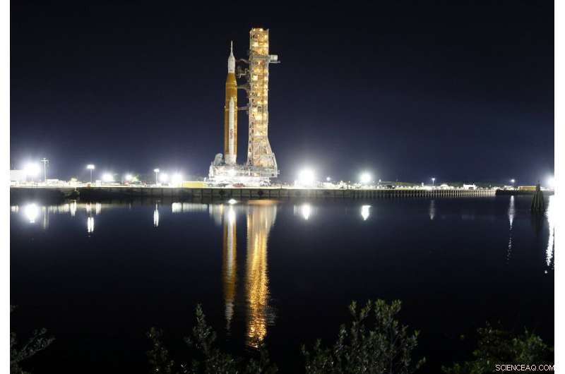 NASA Prepares Artemis Rocket for First Lunar Test Flight at Kennedy Space Center