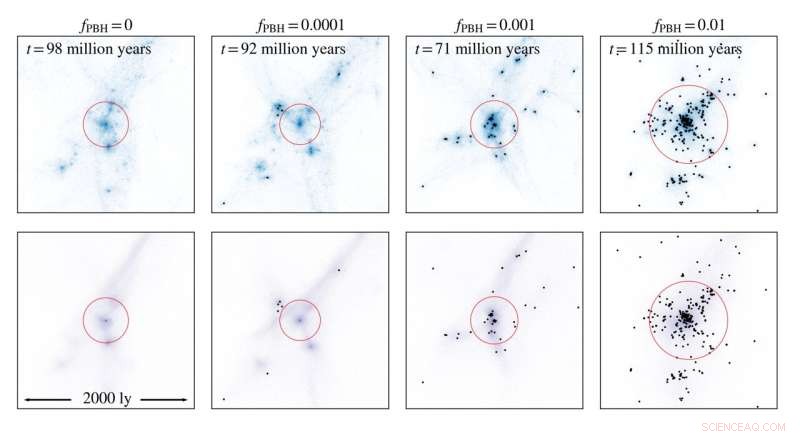 Stampede2 Supercomputer Reveals How Primordial Black Holes Influence Early Star Formation