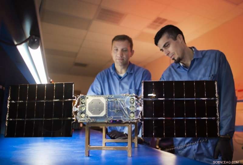 NASA s SunRISE SmallSat First Unit Exits Production Line