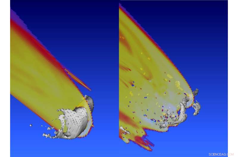 How Asteroid Fragments Survive Atmospheric Entry to Reach Earth’s Surface