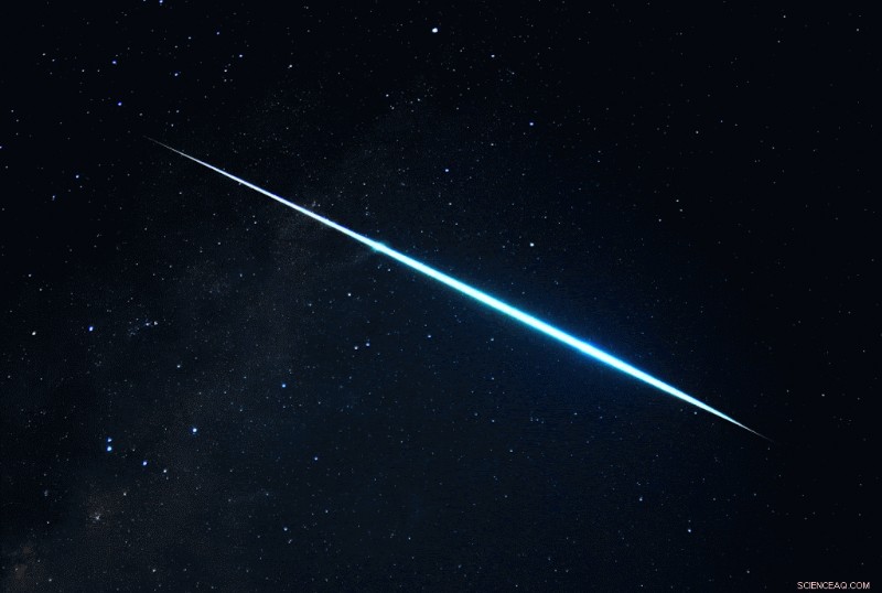 New Zealand Meteor Showers: Explaining the Bright Green Fireballs
