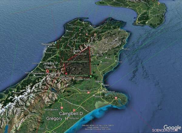 New Zealand Meteor Showers: Explaining the Bright Green Fireballs