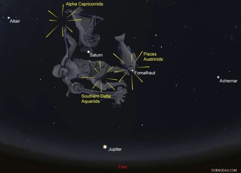 Three Meteor Showers Light Up Australia’s Skies This Weekend