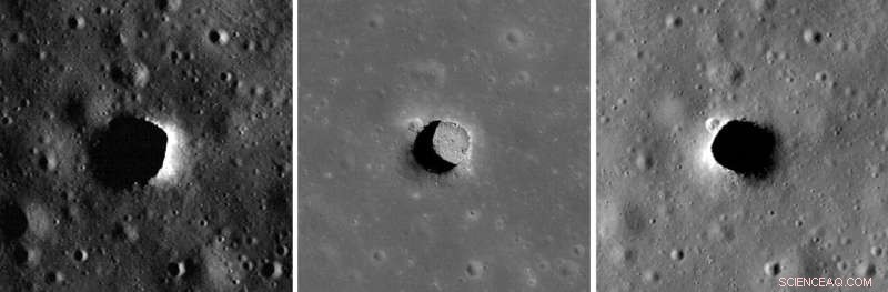 Lunar Reconnaissance Orbiter Discovers Pits Maintaining 63°F—Ideal Lunar Habitats