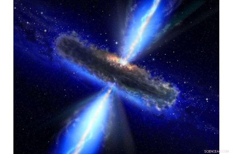 New Space Study Illuminates the Life Cycle of Supermassive Black Holes