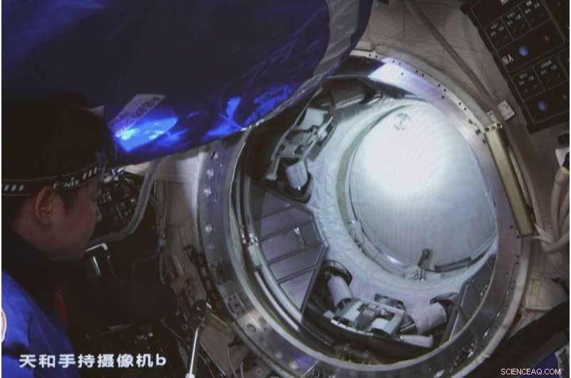 China Enhances Space Station with New Scientific Laboratory