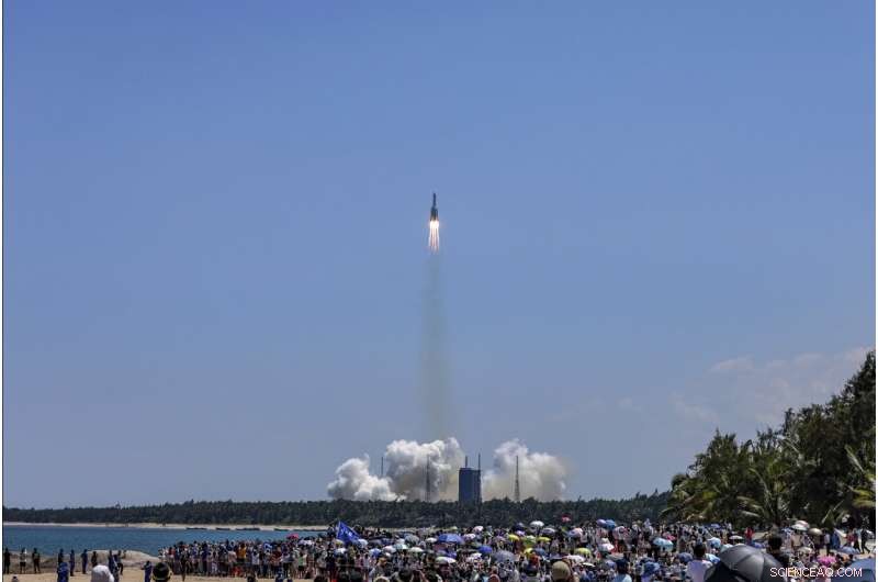 China Successfully Launches Wentian Lab Module to Expand Its Space Station