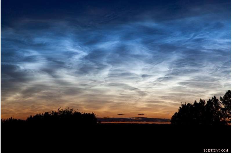 NASA s AIM Mission Finds Rocket Launches Spark Noctilucent Clouds Far From the Poles